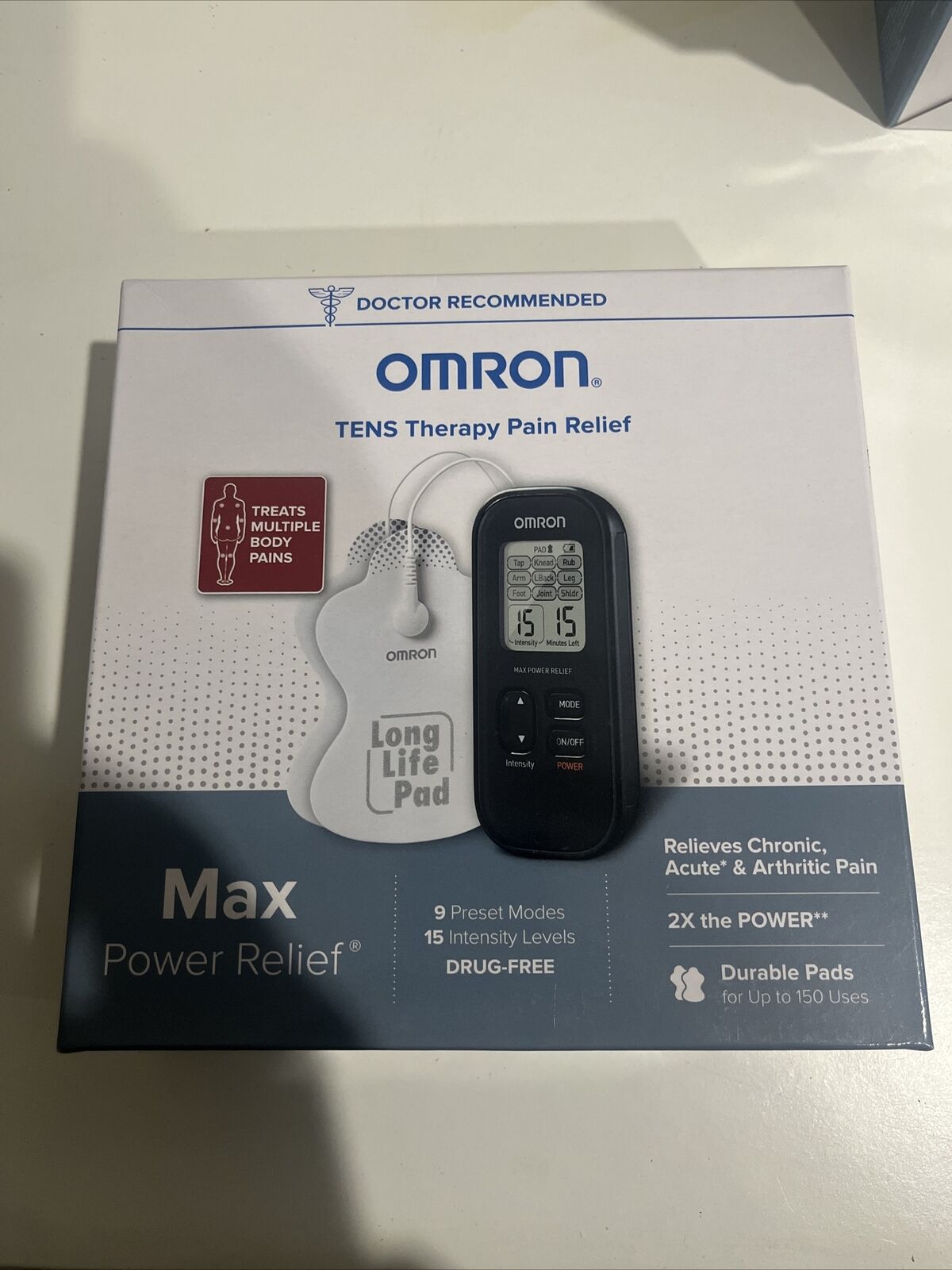 Omron Pm500 Max Power Relief Tens Device(b8)