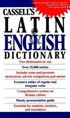Cassell's Concise Latin-english, English-latin Dictionary - Paperback - Good
