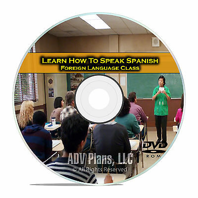 Learn How To Speak Spanish, Fluent Foreign Language Training Class, Dvd E16