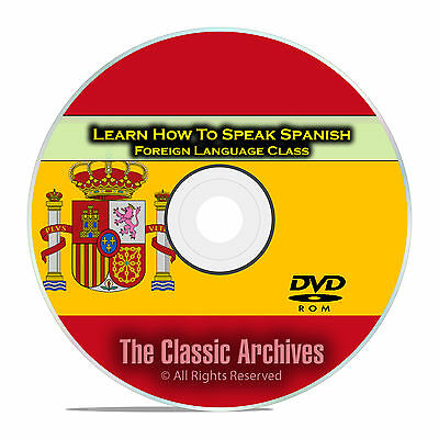 Learn How To Speak Spanish, Fast Foreign Language Training Course, Dvd E16