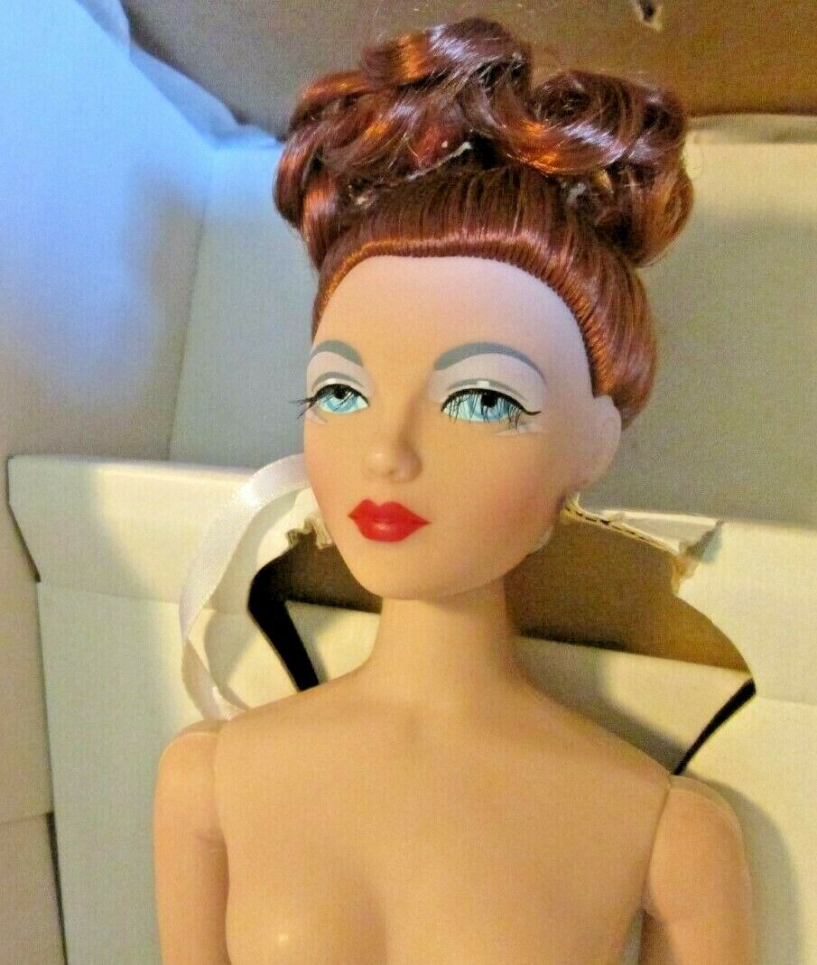 Ashton Drake Gene Marshall Fashion Doll Red Hair Redhead Updo Nude 1995 Mel Odom