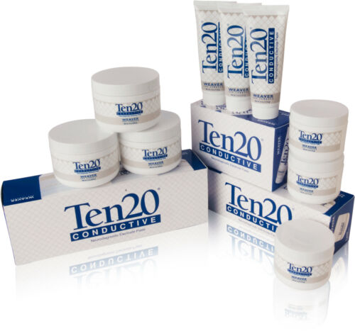 Ten20 Conductive Paste By Weaver & Company Box Of 3 8oz. 4oz. Jar 4oz. Tube
